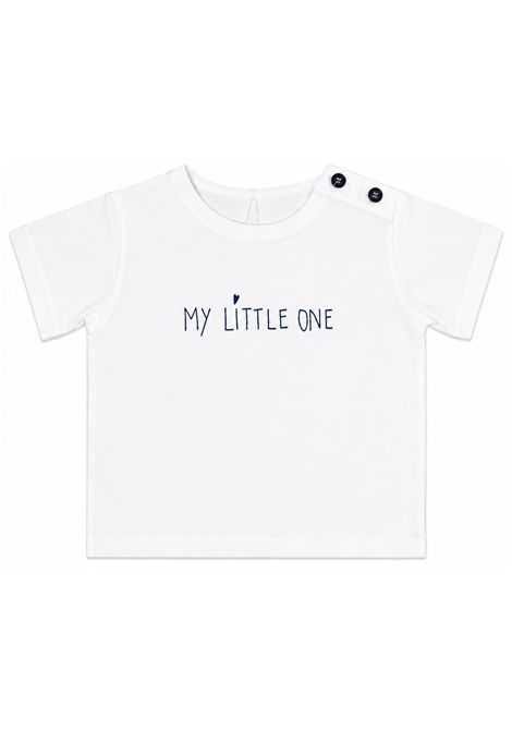 T-shirt con stampa NOT ONLY MONDAY | PIRLO STAMPAJERSEY LATTE STAMPA NAVY